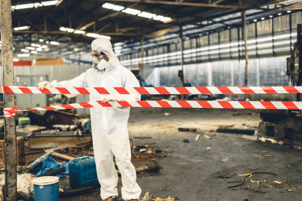 Professional Trauma Scene Cleanup technician working in Voluntown, CT